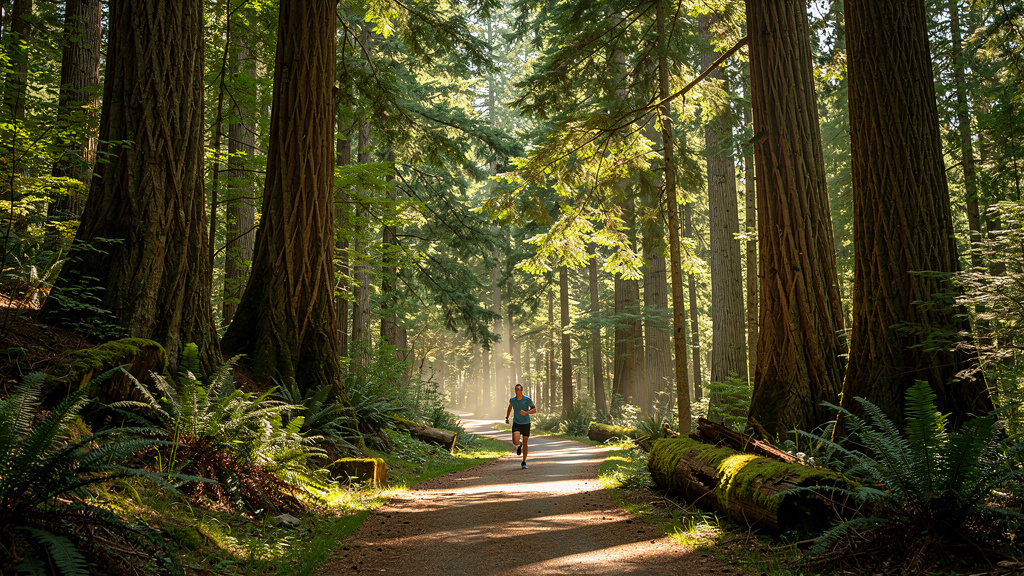 Pacific Spirit Park forest trail
