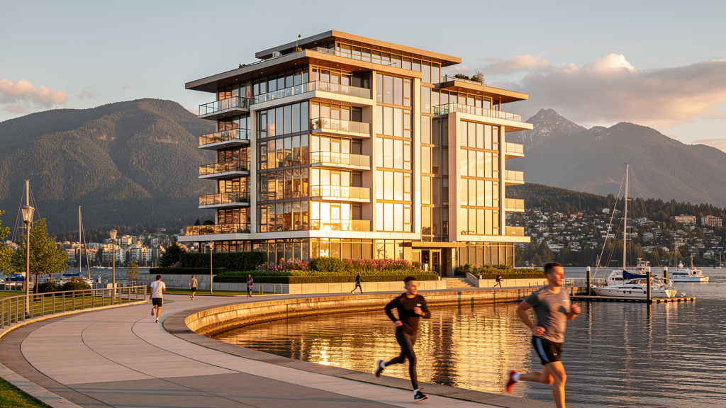 Coal Harbour waterfront condos